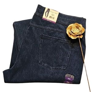 🆕️Utopia by HUE Pull-On Stretch Slim Fit Denim Legging. Women's Size: W20x29L.